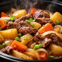 Niku Jaga Japanese Beef Stew in the Crock Pot