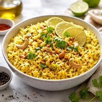 Nimbu Ka Chaval Saffron Rice with Lime