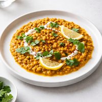Nimbu Masoor Dal Curried Lentils