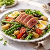 Nioise Salad with Fresh Tuna