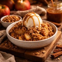 No Bake Apple Crisp