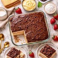 No Bake Chocolate Eclair Taste a Like