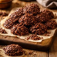 No Bake Chocolate Haystack Cookies Lower Sugar