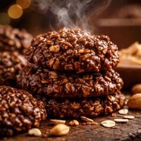 No Bake Chocolate Peanut Butter Drops