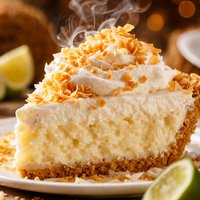 No Bake Creamy Coconut Pie