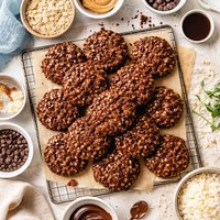 No Bake Fudge Cookies