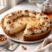 No Bake Maple Syrup Pie