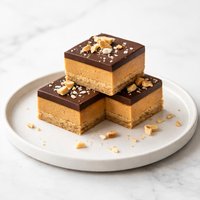 No Bake Peanut Butter Squares