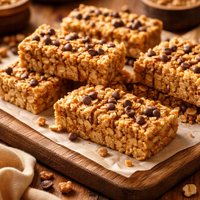 No Bake Rice Krispies Peanut Butter Granola Bars Lower Fat