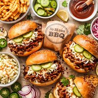 No Blues Bbq Sandwiches