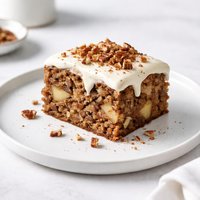 No Bowl Fresh Apple Pecan Cake