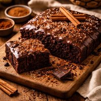 No Bowl Mexican Chocolate Cake