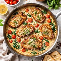 No Challenge Creamy Chops