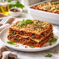 No Cheese Lasagna