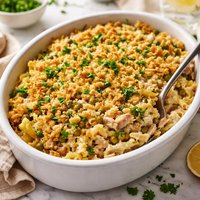 No Cheese Tuna Casserole