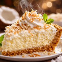 No Cook Coconut Pie