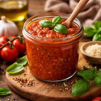 No Cook Tomato Pizza Sauce