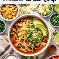 No Copycats Here Homemade Chicken Tortilla Soup