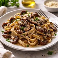 No Cream Wild Mushroom Pasta Sauce