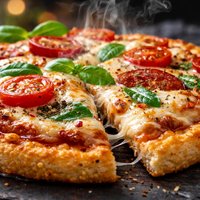No Dough Pizza Low Carb Cream Cheese Pizza Crust