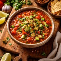 No Fat Mexican Gazpacho