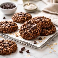No Fuss Chocolate Oatmeal Cookies
