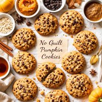 No Guilt Pumpkin Cookies