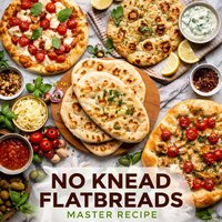 No Knead Flatbreads Master Recipe Pizza Naan Focaccia