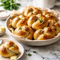 No Knead Knot Rolls