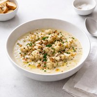 No Puree Cauliflower Soup