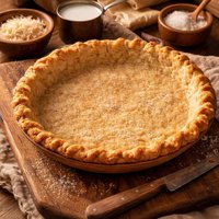 No Roll Coconut Milk Pie Crust