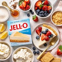 No Sugar Added Jell O Cheesecake