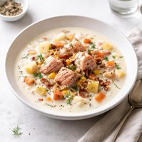 No Work Salmon Chowder