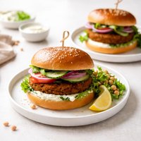 Nommy Falafel Burgers