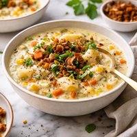 Non Dairy Vegan Potato Corn Chowder