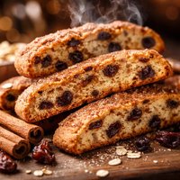 None Such Cinnamon Raisin Biscotti