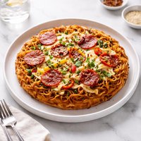 Noodle Pan Pizza
