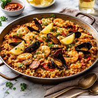 North African Couscous Paella