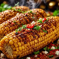 North African Grilled Corn on the Cob