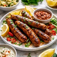 North African Lamb Sausages Merguez