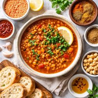 North African Lentil Soup