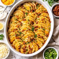 Northwest Slicey Cheese Potatoes