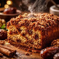 Norwegian Date Coffee Cake