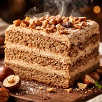 Norwegian Hazelnut Cake