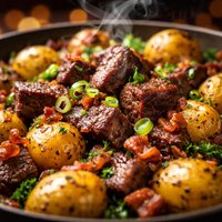 Not Quite Basic Meat Potatoes