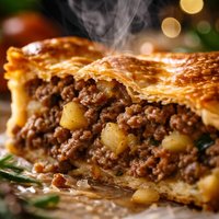 Not Quite Traditional Tourtiere but Almost