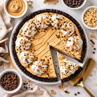 Not So Rich Peanut Butter Pie