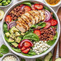 Not the Normal Spinach Salad