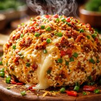Not Your Ordinary Cheddar Jack Cheese Ball Low Fat No Way