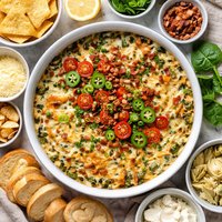 Not Your Typical Spinach Artichoke Dip